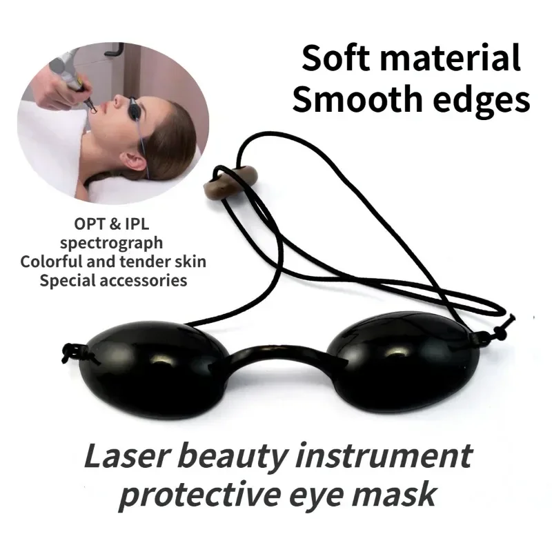 1/2pcs Soft Sunbathing Eyewear Tanning Goggles Beach Adjustable UV Skin Tanning Eye Protection UV Shield Glasses Black