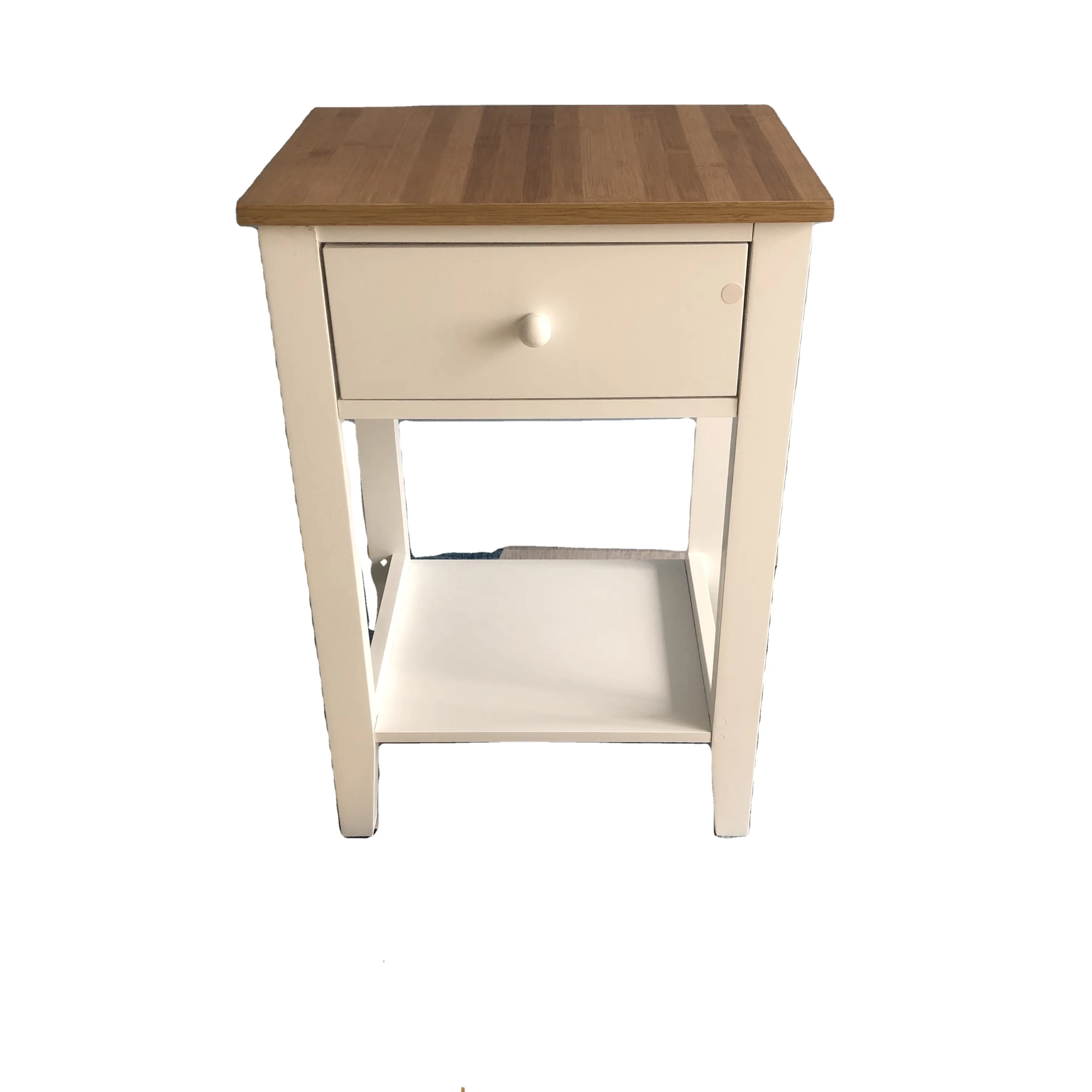 ￥office-organizer-night-stand-bedside-table-kitchen-cabinets-tv-cabinet-living-room-storage-wooden-many-drawer-french-white