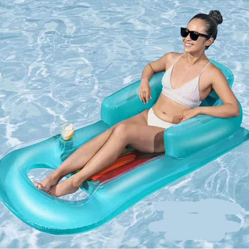 

Wholesale high-grade PVC inflatable swimming pool float mattress water play equipment adult toys summer water leisure