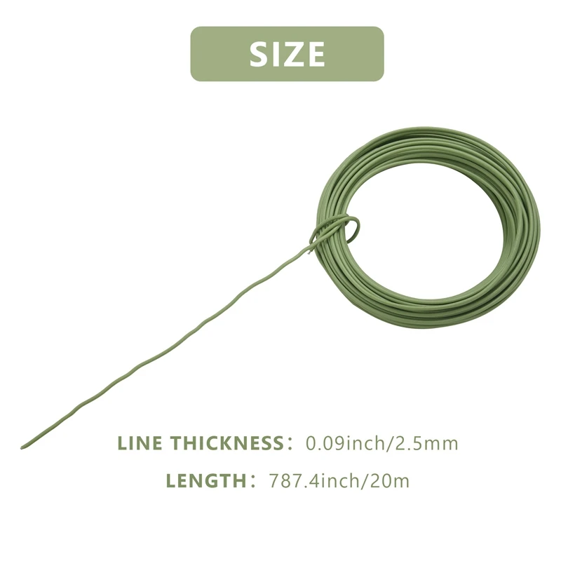 131.2 Feet / 40M Soft Plant Ties, Garden Ties Flexible Durable Heavy Duty Twist Wire For Support Tomato Branches Vines