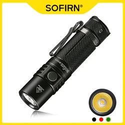 Sofirn SP10 V3.0 Mini LED Flashlight 14500 AA Pocket Light Torch LH351D 90 High CRI 5000K 1000lm Max Waterproof Mini Torch