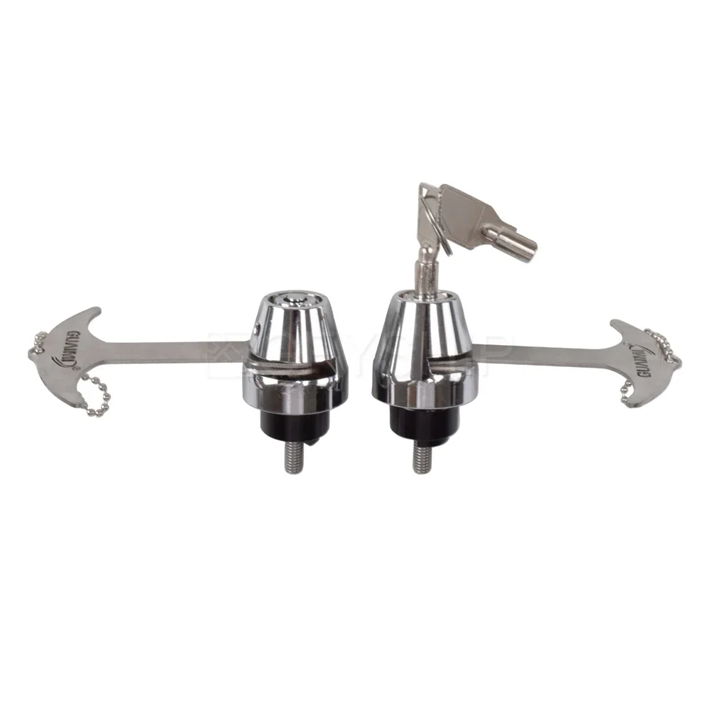 For Honda Goldwing 1800 2001 to 2020 ST1300 ST 1300 NT650 NC700JD GL1800 VFR1200F VFR 1200 Motorcycle Handlebar Ends Helmet Lock