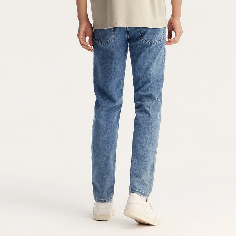 Semir Jeans Voor Heren Nieuw In 2024 Zomer Slim Fit Enkellange Broek Forenzenstijl