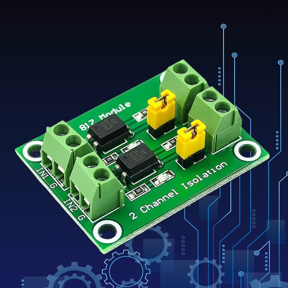 نقل عالي السرعة PC817 Optocoupler عزل مجلس محول جهد كهربي وحدة محول 2/4/8 قناة حجم صغير لتقوم بها بنفسك أطقم