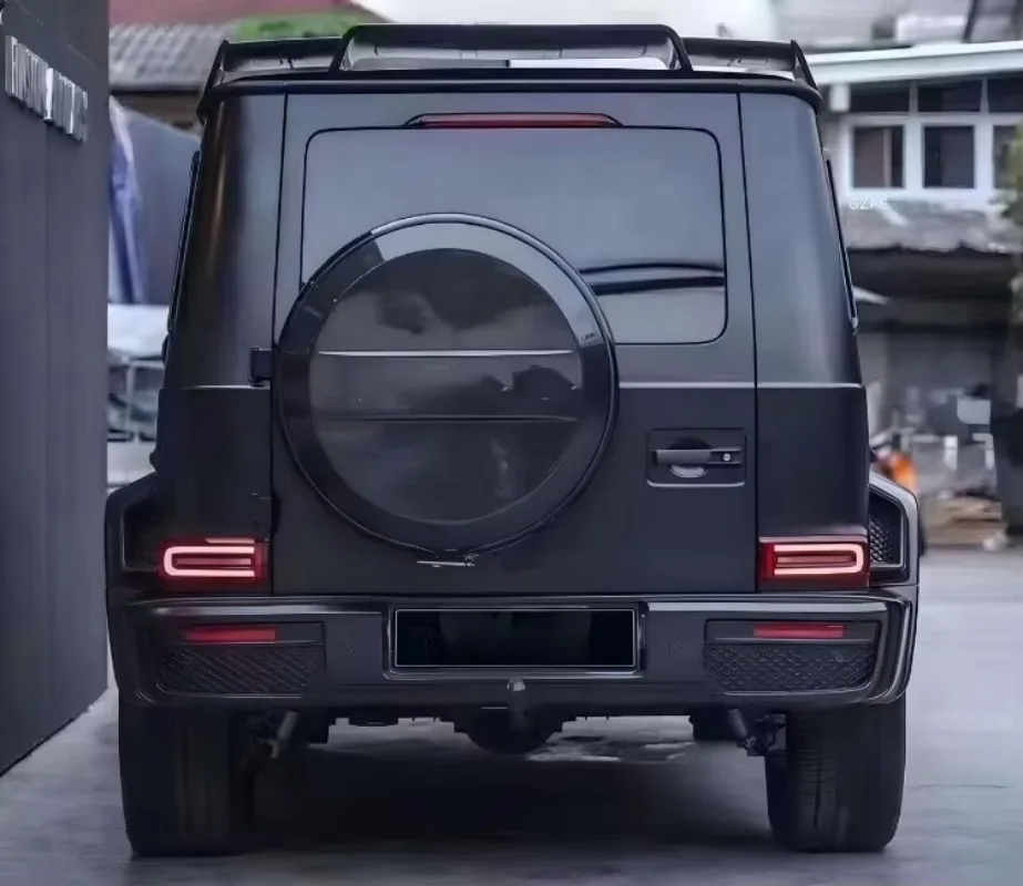 Wide Body Kit for G-Class W464 G500 G550 Upgrade to B-Style Front and Rear Bumper Assemblies Grating PP Material 3