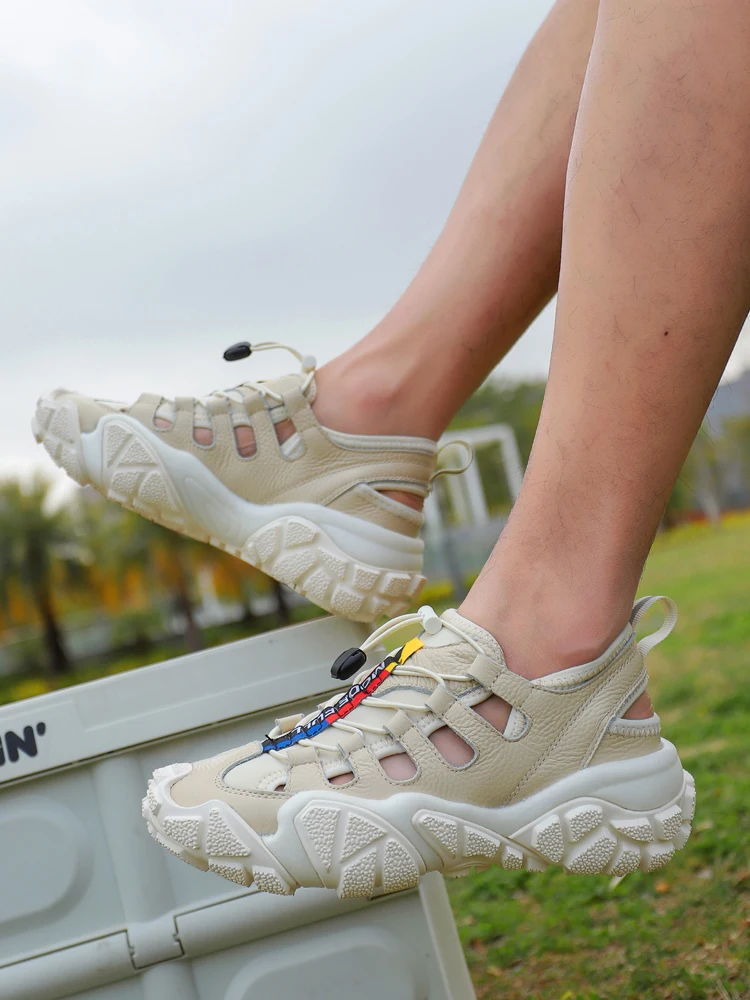 MERRTO Hiking shoes upstream shoes men Outdoor Sandals women Summer Water sneakers Breathable Fishing Shoes causal trekking shoe