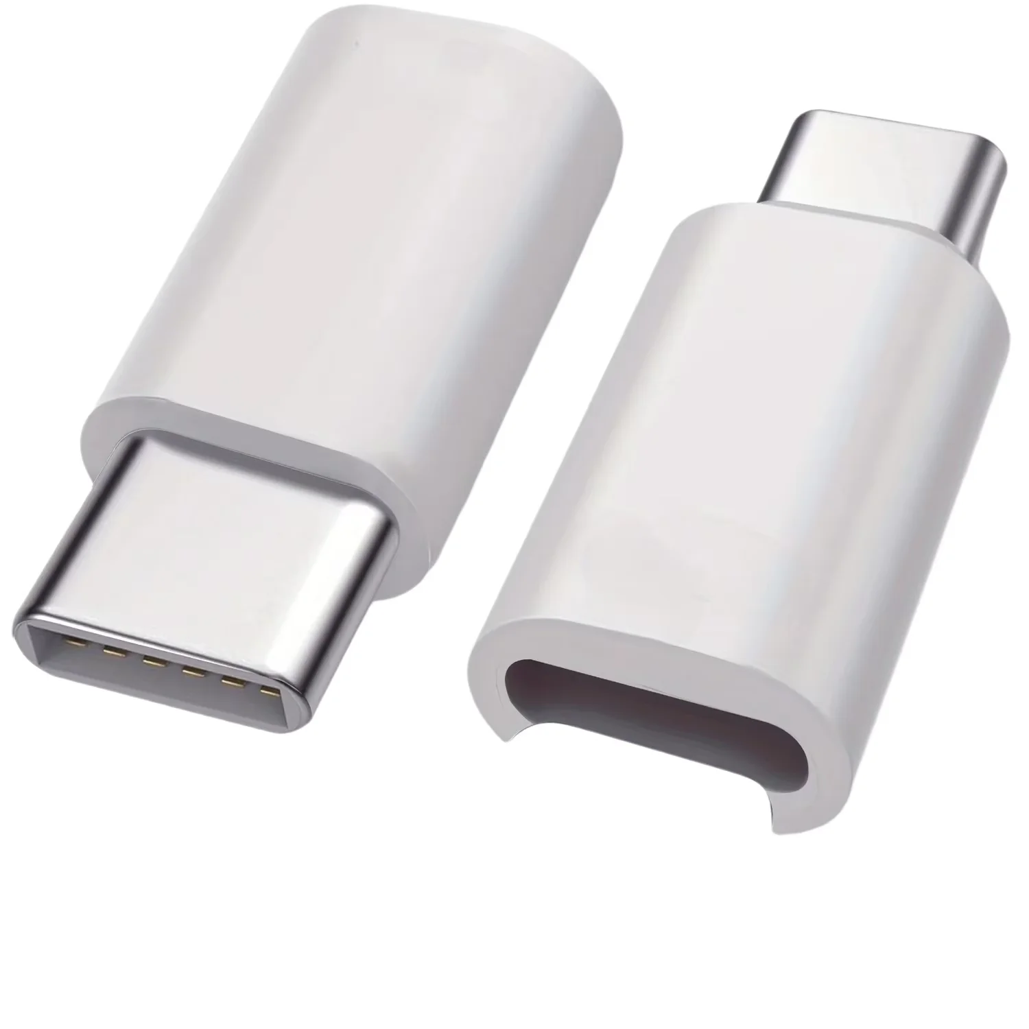 2PCS USB C to Lightning Adapter, Type C Female to Male Converter for Charging & Data Sync for iPhone iPad