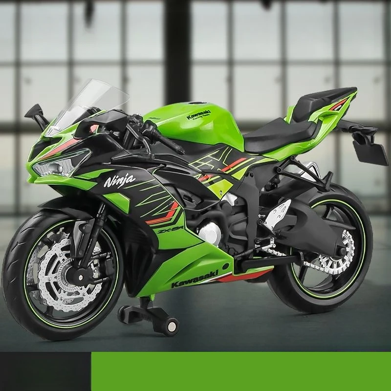 1/12 Kawasaki Ninja ZX-6R Motorcycle Toy 1:12 RMZ City Diecast