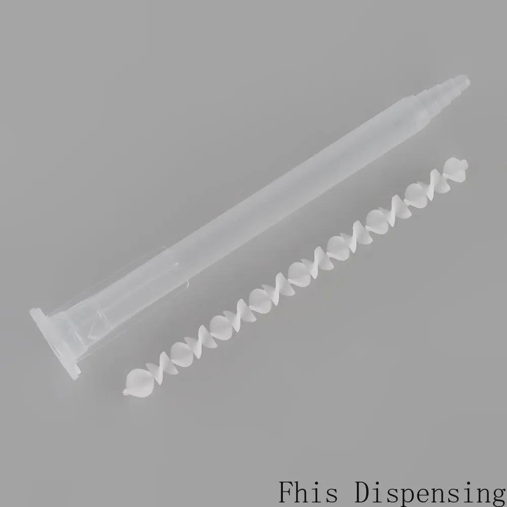 50ml Dual Cartridge Epoxy Adhesive Applicator Static Mixer Mixing Nozzle Pack of 10