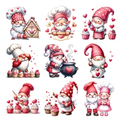 Dwarf Pastry Chef love Sweet DTF Heat Transfer iron on transfer for clothing Iron On Patches For Clothing Thermal for Clothing