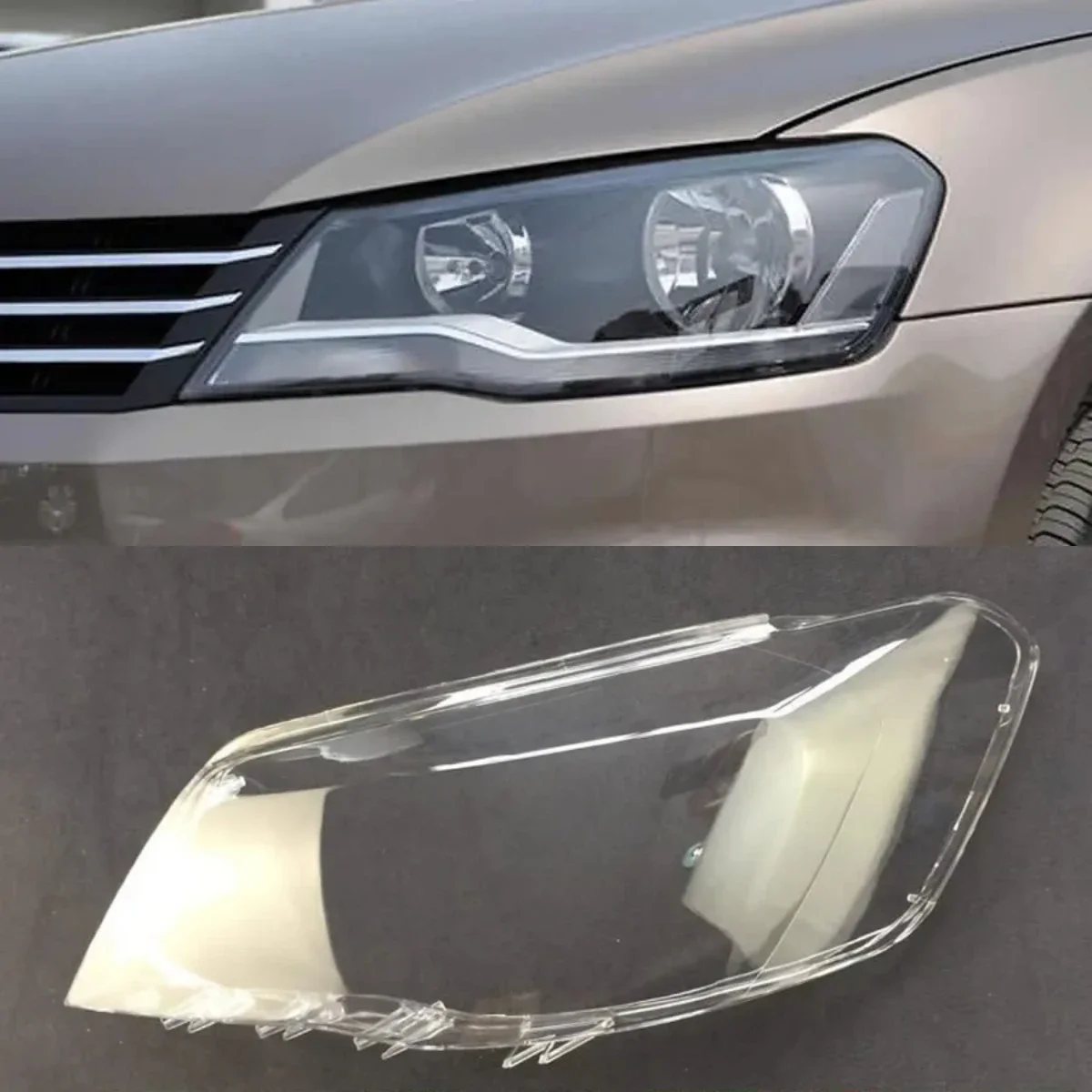 

For Volkswagen Bora Headlamp Cover Lampshade Lamp Shade Headlight Shell Lens Plexiglass Auto Replacement Parts 2013 2014 2015