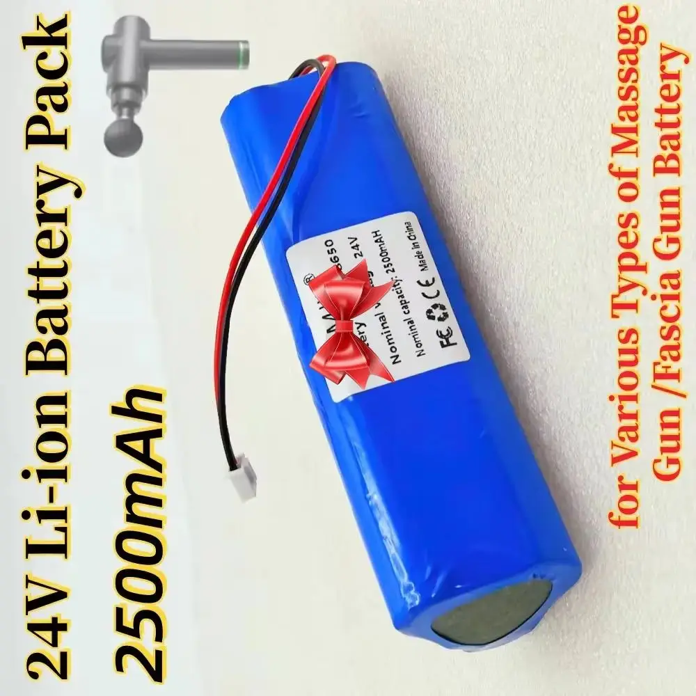 

Новый литий-ионный аккумулятор 24В 2500мАч для массажного пистолета Phoenix A1, пистолета для фасциального массажа