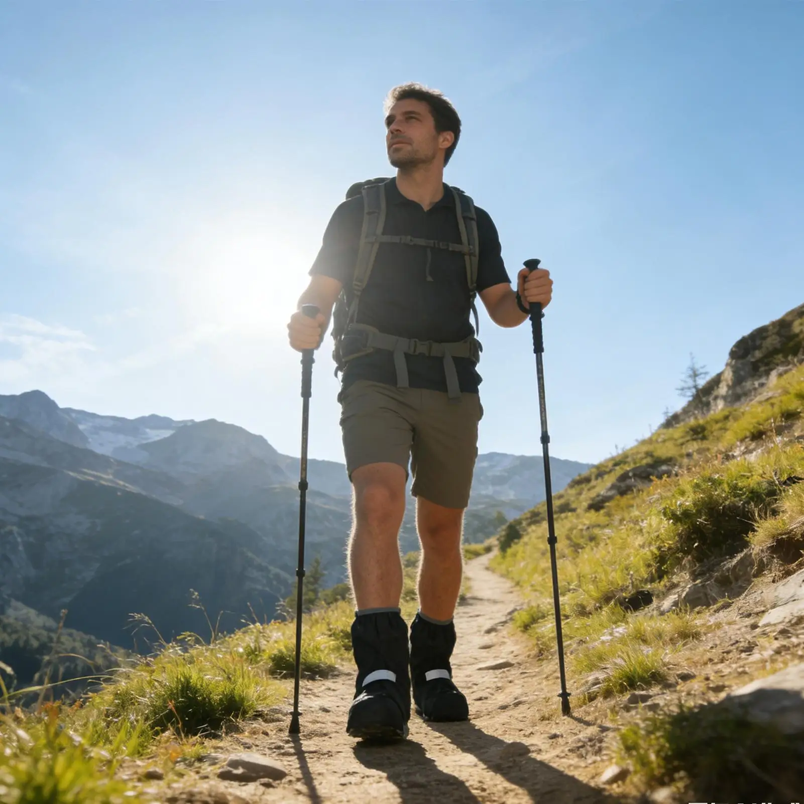 Polainas para botas, impermeables, ajustables, para senderismo, botas de nieve, polainas para hombres y mujeres, Trekking, caza, correr, escalada, esquí