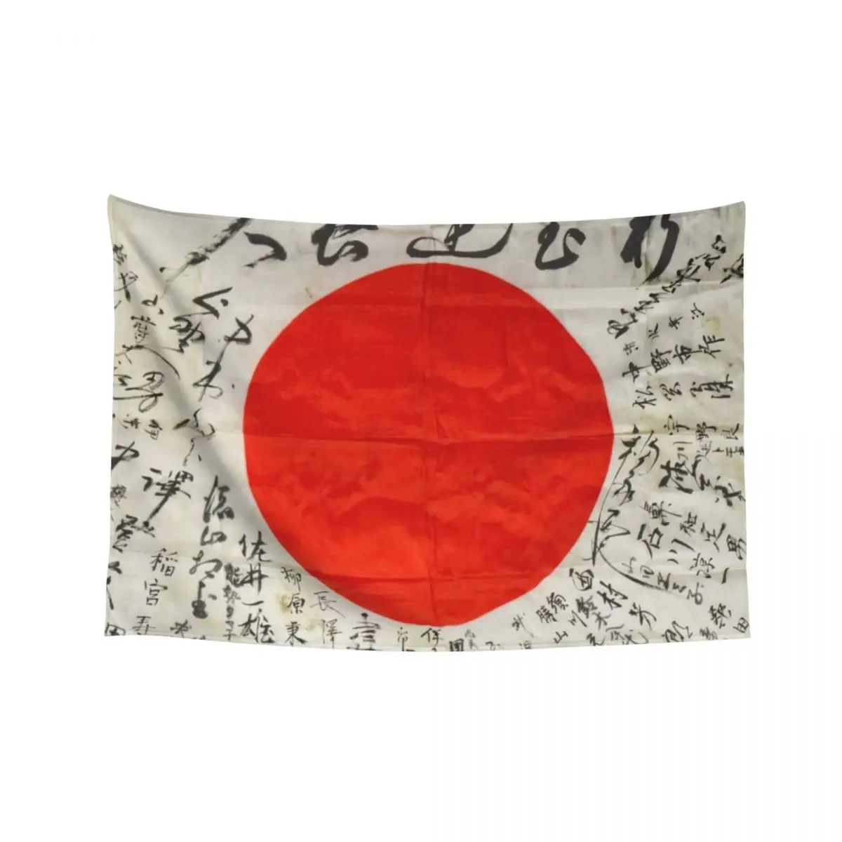 

Japan, Japanese Flag, Japanese Good Luck Flag, Yosegaki Hinomaru (2021-2-JAPAN-2) Tapestry Room Decorating Aesthetic Tapestry