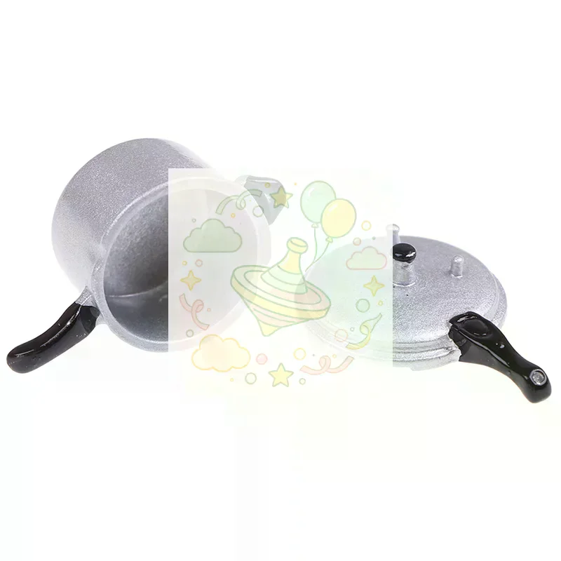 Cooking Utensil Pressure Cooker Kitchen Tools 1:12 Scale Dollhouse Miniature