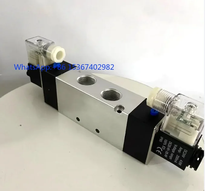 five way solenoid valve 4V320-10 pneumatic directional valve 4V420-15 4V220-08 4V120-062pcs  Two position