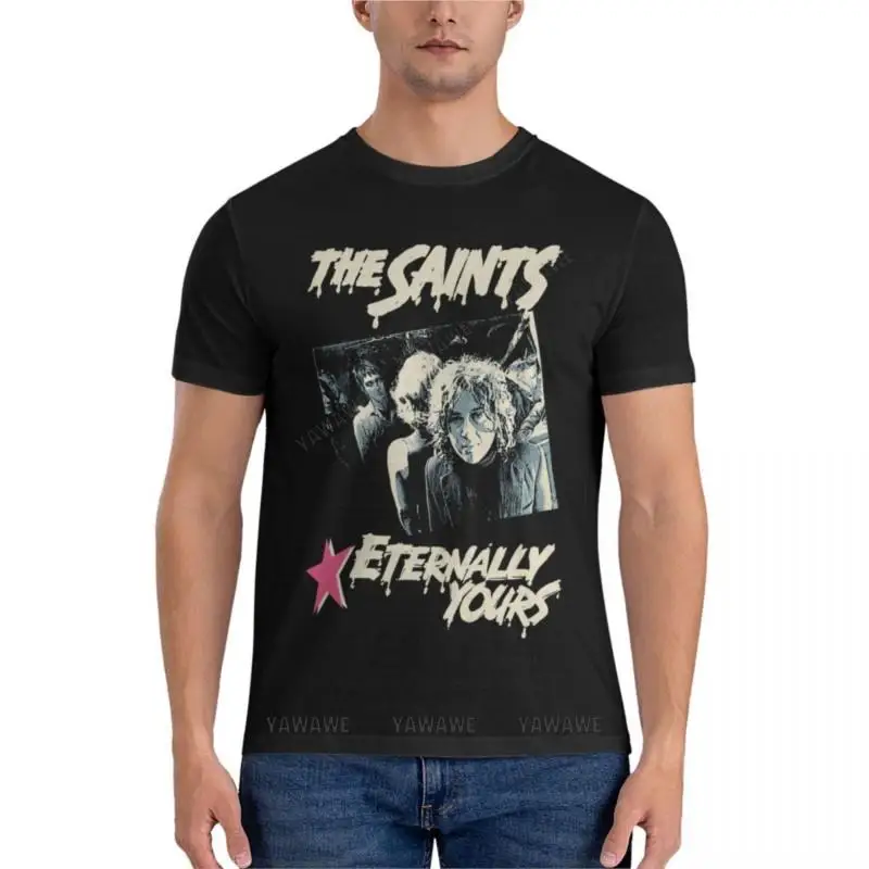 men The Saints Eternally Yours Classic plain white t shirts men men's t shirts t shirts for men summer male tee-shirt