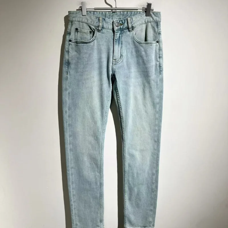 

2024ss Blt Logo Print Versatile Vintage Luxury Jeans Y2k Pants Sweatpants Men Trousers Streetwear Clothing Clothes High Street