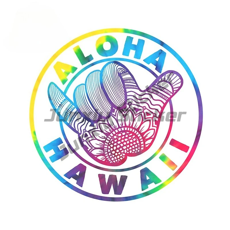 

For Aloha Hawaii Car Truck Decal Bumper Window JDM Accessories Fashion Scratch-proof Car Stickers