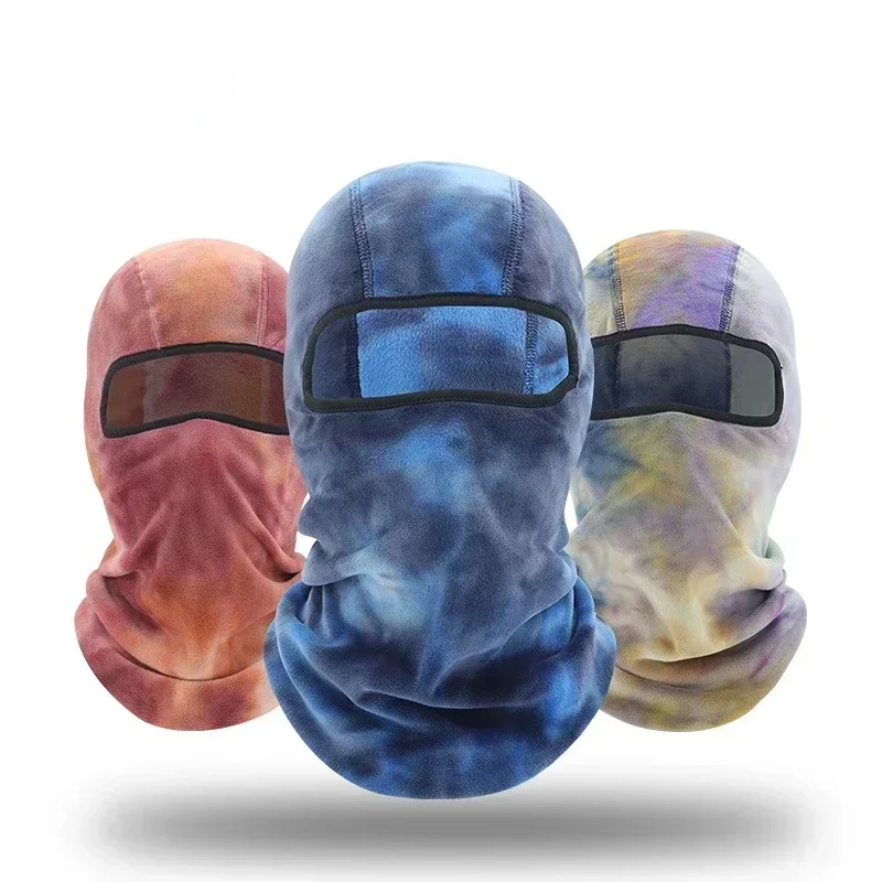 Winter Warm Velvet  Full Face Mask Combat Lining Hat Fishing Snow Sports  Riding Scarf Hat