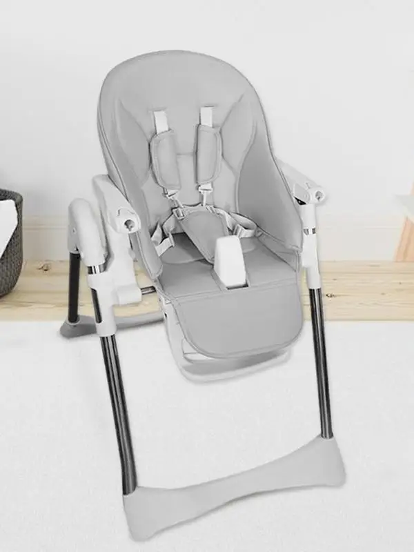 Baby High Chair Cushion PU Leather Padding Cushion for Feeding Seat Waterproof Dining Chair Attachments Safety Pads for Son
