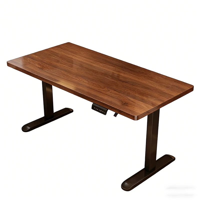 

# Modern Iron Dual Motor Electric Standing Desk With Height Adjustable Ergonomic Design For Home/Bedroom Office Dual Monitor Se