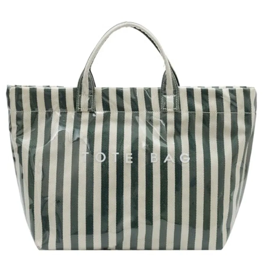 

PVC Tote Bag for Women Large Plastic Clear Waterproof Bags Purses Handbags for Work Beach Birthday Gift