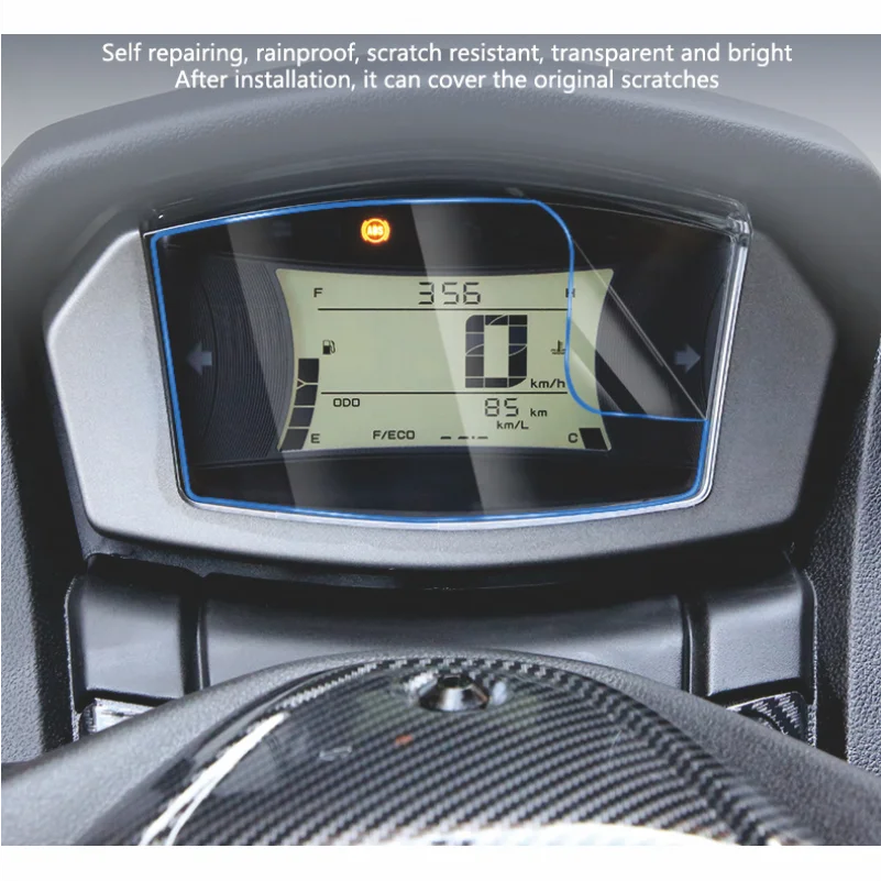 Motorcycle HD TPU Screen Protector Instrument Dashboard Anti-scratch Film For Yamaha NMAX 155 2020-2024 Accessories