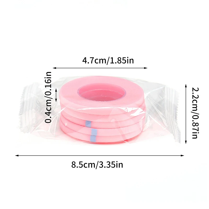 10 rotoli 4MM Micropore Lash Tape prodotti per il trucco forniture per l'estensione delle ciglia accessori per ciglia nastro microporoso per ciglia