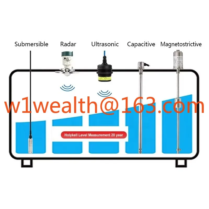 

4-20mA RS485 Liquid Level Transmitter Submersible Diesel Fuel Tank Liquid Level Sensor