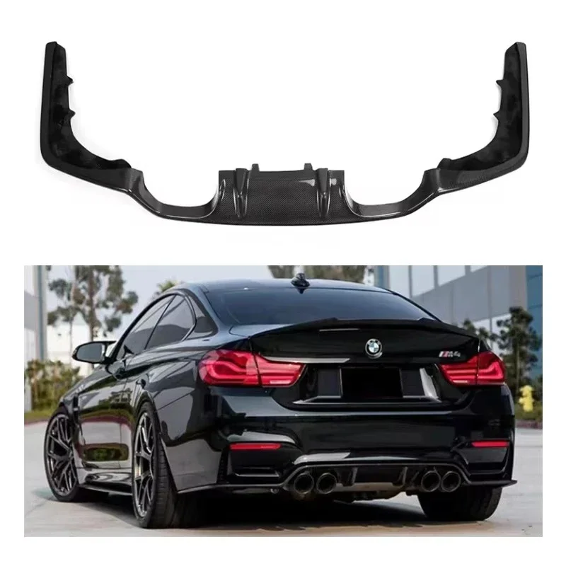 

New! For F80 M3 F82 F83 M4 2014-2020 Dry Carbon Fiber Rear Bumper Lip 3d Style Back Bumper Lip Back Bumper Car Accessories Body