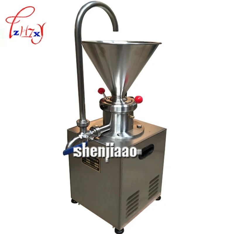 JMC60 Stainless Steel Peanut Butter Maker Commercial Nut Processor Coffee Sesame Butter Mill 220V Food Processing Equipment
