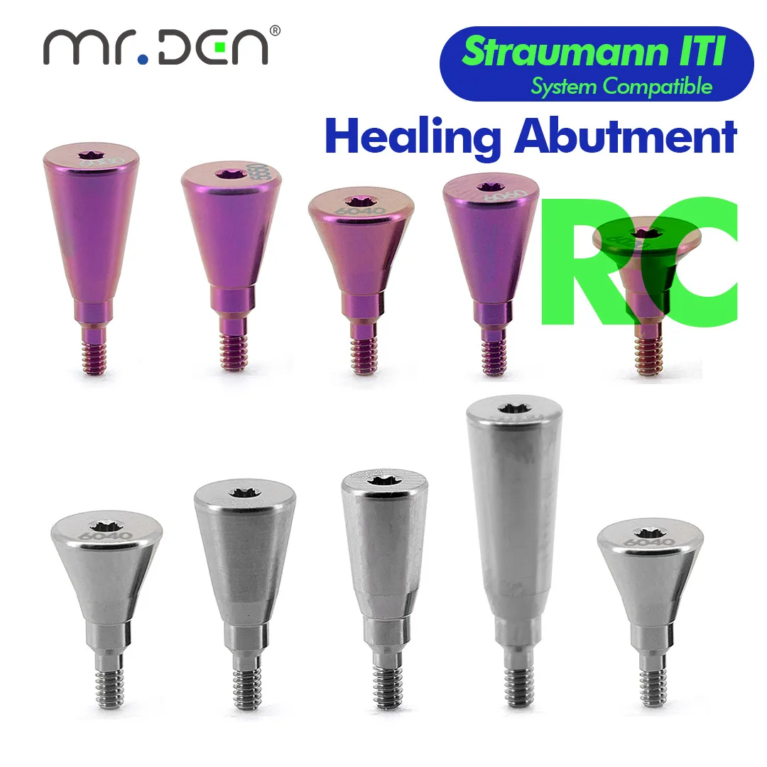 Universal Straumann ITI RC Healing Abutment Implant Analog Sealing Screw Composite Healing Cap Dental Healing Components