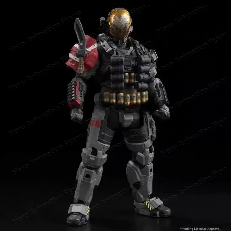 1/12 Scale Halo Action Figure - Emile-A239 Spartan-B312 Room Decoration Toy For Kids Christmas Gift Collectible Handmade Mode view 5