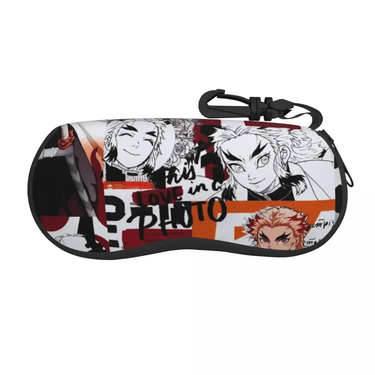 

Demon Slayer Anime Eyeglass Glasses Case Women Men Soft Rengoku Kyojuro Kimetsu No Yaiba Sunglasses Protective Pouch