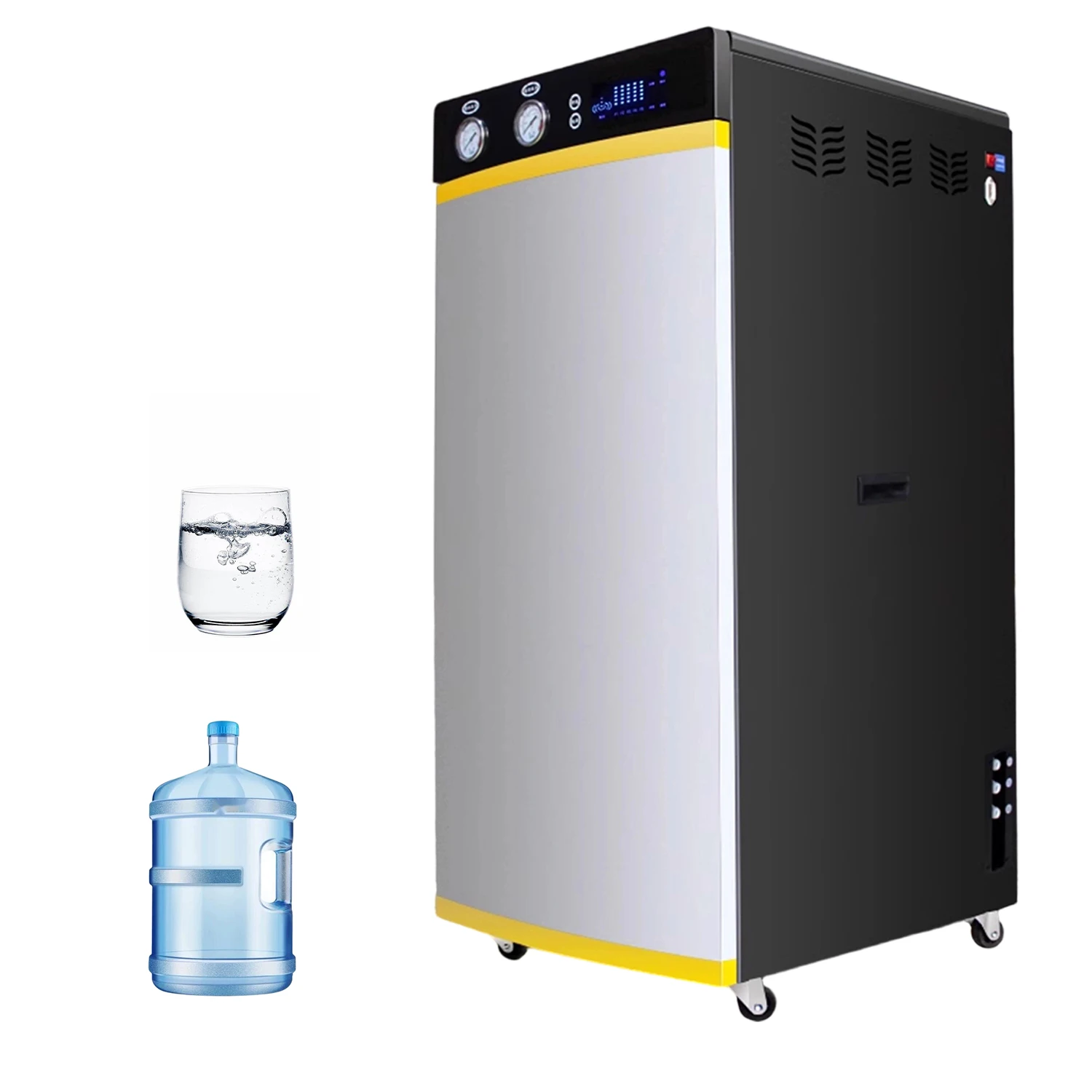 High Quality Electric Stainless Steel 400 GPD Commercial Reverse Osmosis Water Treatment High Efficiency Purification System