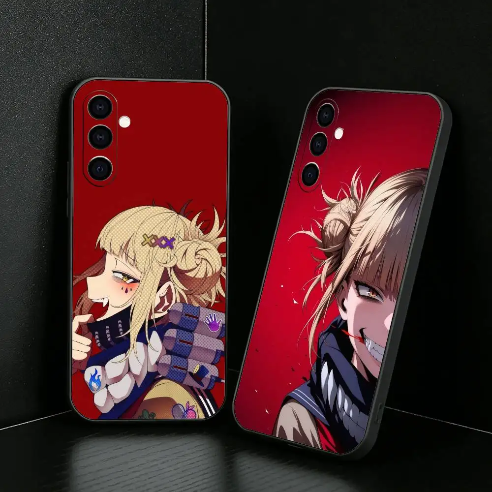 

T-Toga My HeroES A-AcademiaS Phone Case For Samsung Galaxy A73,A72,A71,A70,A52,A51 Others Soft Black Cover
