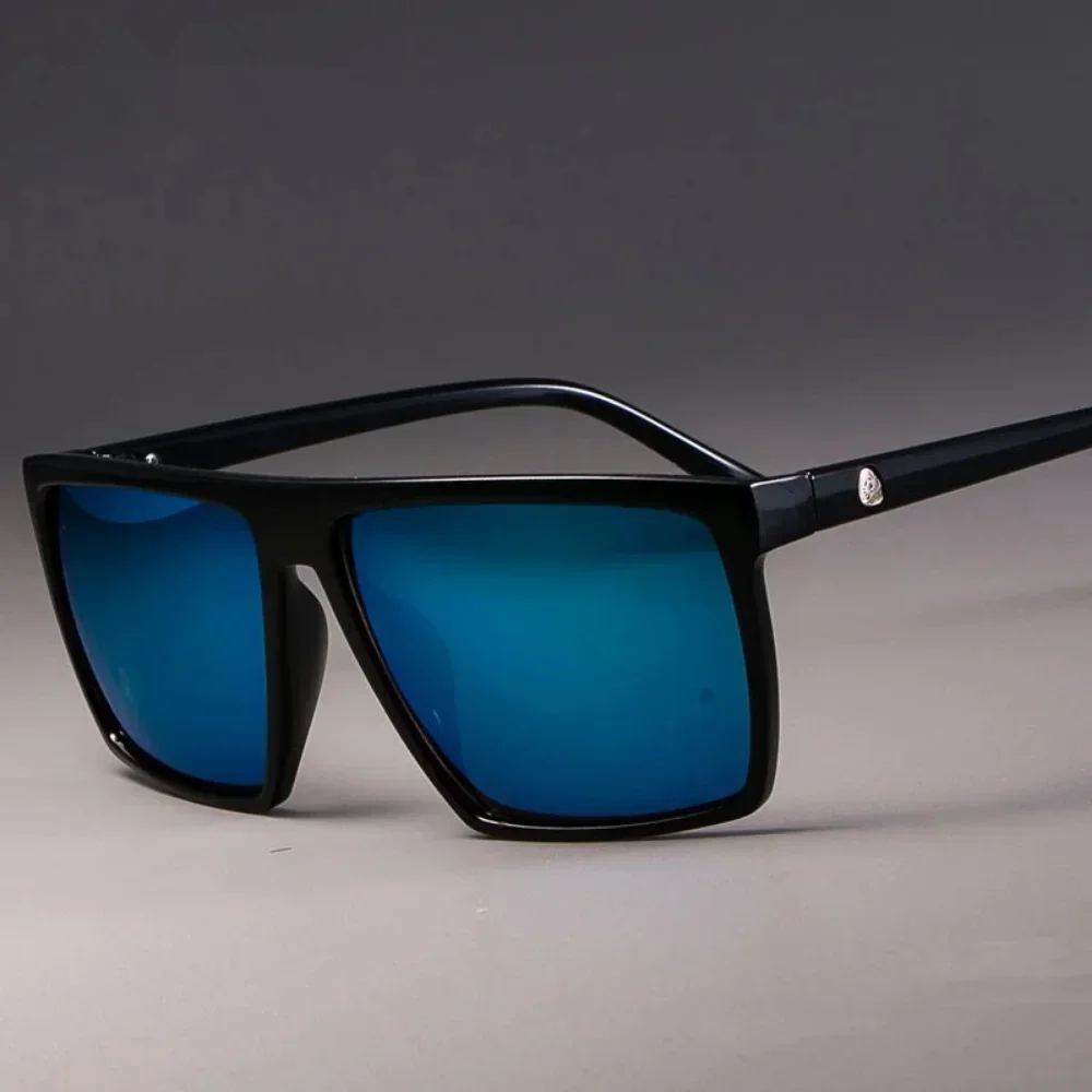 Hot Selling Products Skull Head Color Film Sunglasses for Men and Women Fashion High Quality Square Frame Big Frame Retro image 2
