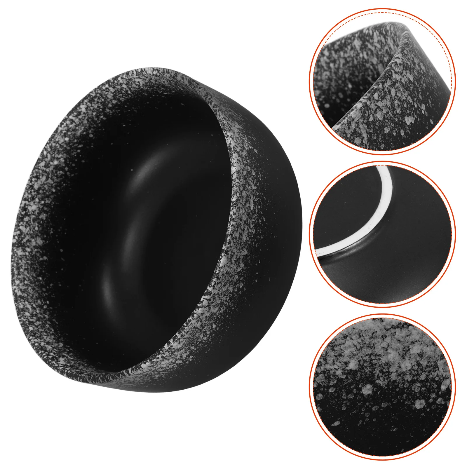 

Ceramic Vintage Soup Bowl Japanese Ramen Bowl Food Salad Container Multi-Functional Household Tableware for Home Restaurant