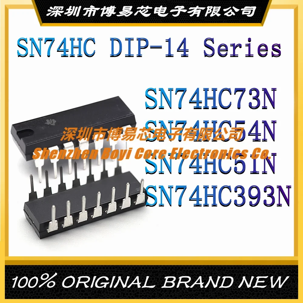 

SN74HC73N SN74HC54N SN74HC51N SN74HC393N Original Genuine DIP-14