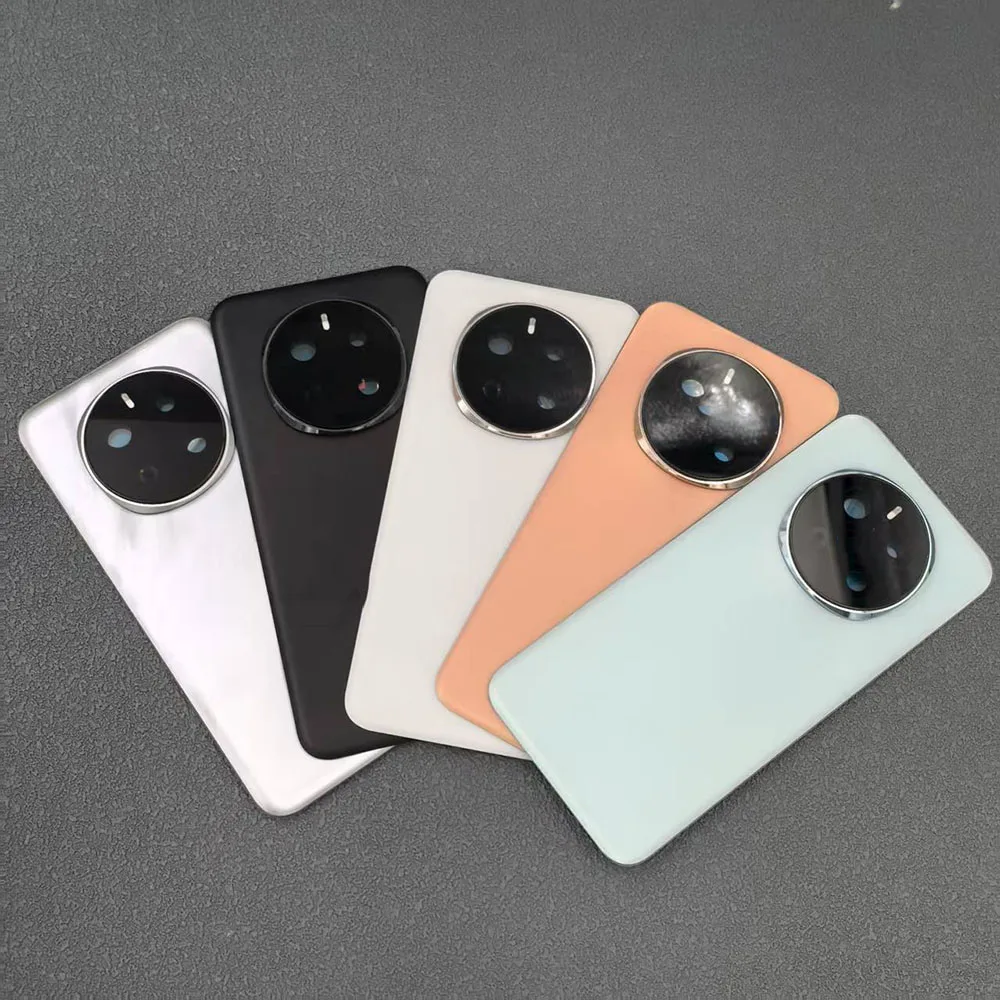 High Quality Back Glass Cover For Honor Magic 7 PTP-AN00 Rear Battery Housing Door Replacement Back Cover With Camera Lens Frame
