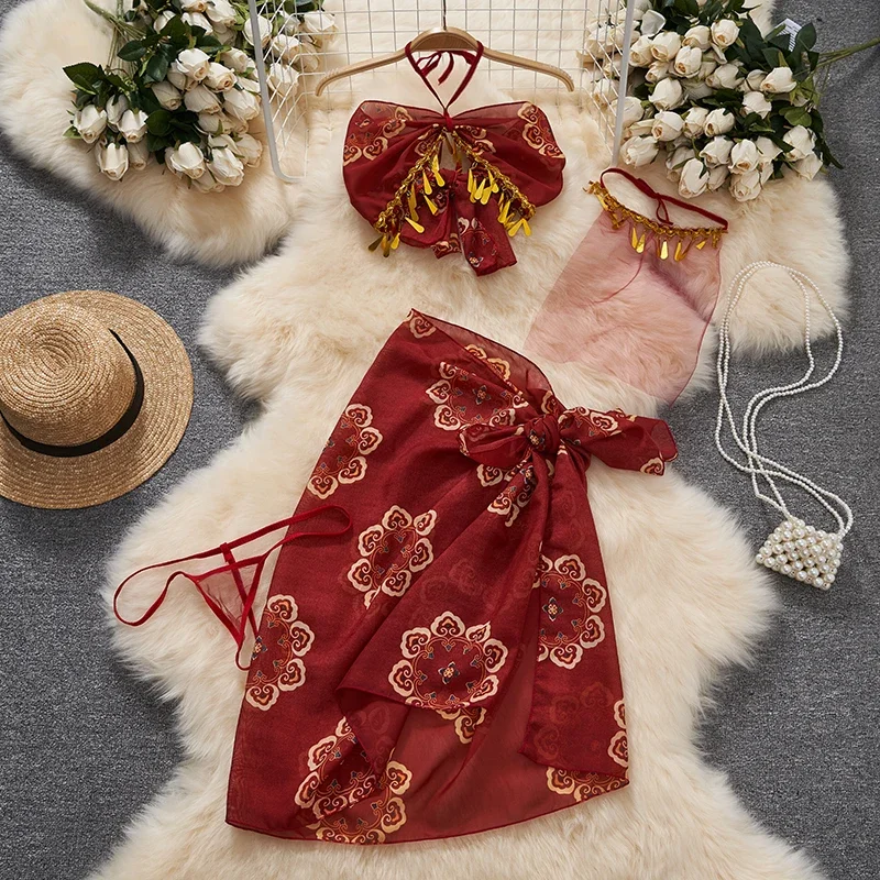 Mono sin mangas con cuello Halter para mujer, mono Sexy con contraste en blanco y negro de vaca, lencería erótica sin espalda con cordones huecos