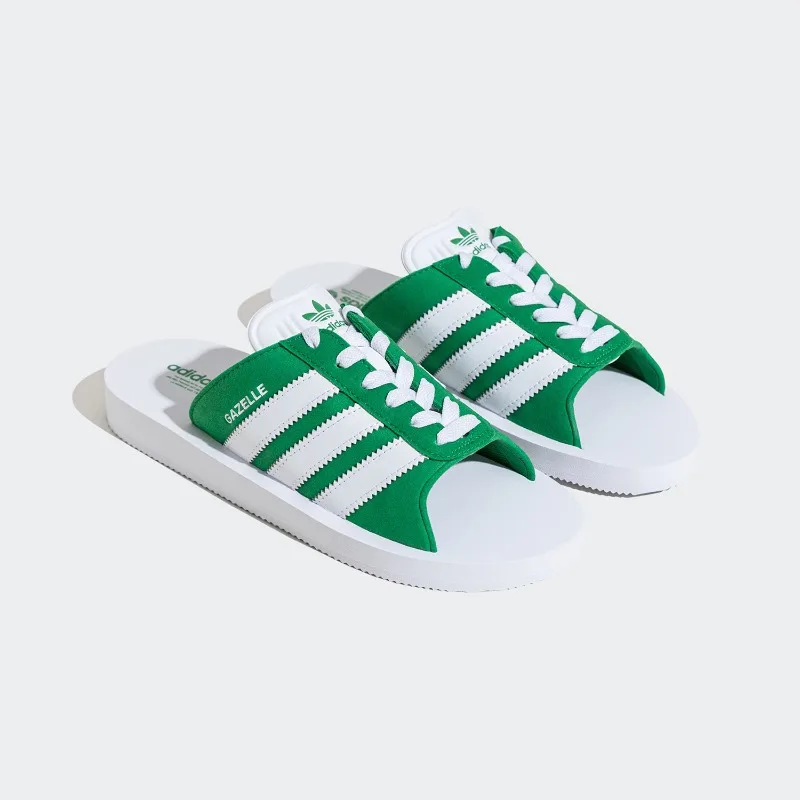 Adidas Clover Men's and Women's Trend Casual Wear-resistant Beach Slippers JQ7426