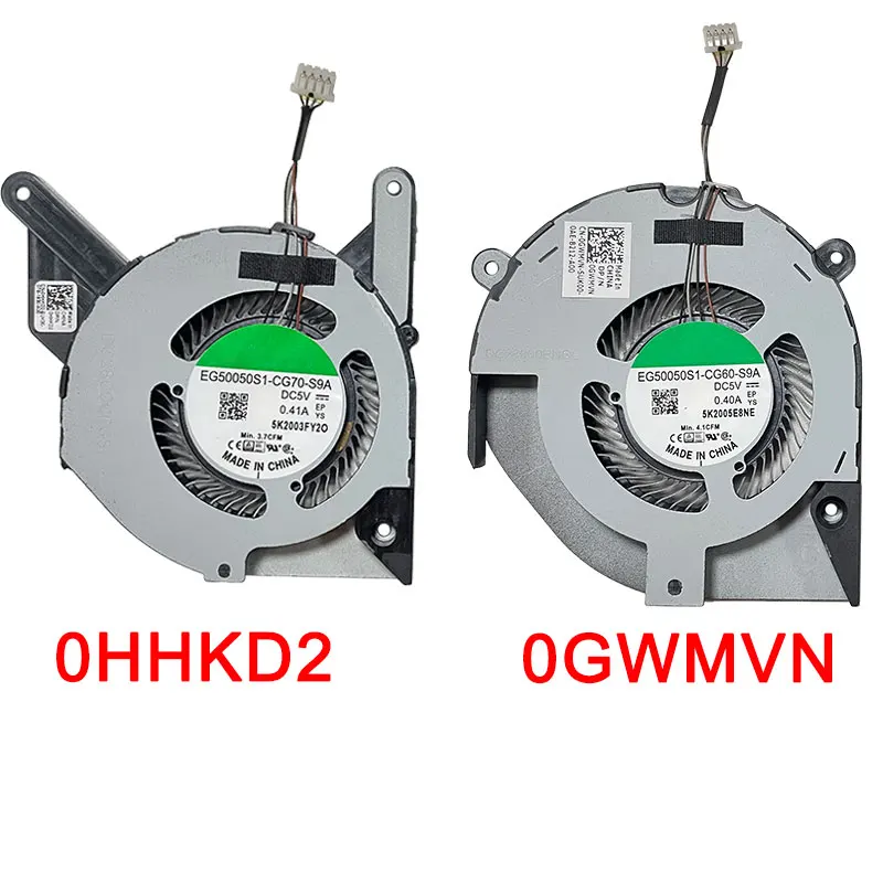 Replacement Laptop CPU Cooling Fan for DELL Latitude 5410 0HHKD2 HHKD2 FM65 DFS5K12304363Q E5410 0GWMVN EG50050S1-CG70-S9A