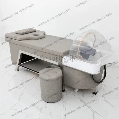

CC shop hair salon special lie-down traditional Chinese medicine fumigation water circulation Thai head therapy ear collection