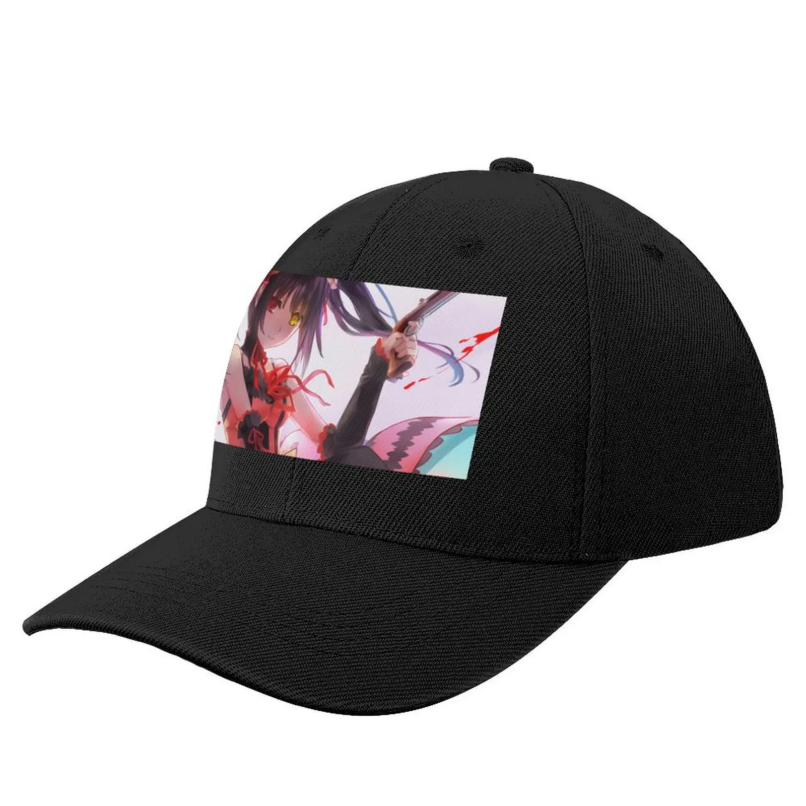 Kurumi Tokisaki Date A Live Japanese Baseball Cap Anime Luxury Brand Fishing cap Men Caps Women's