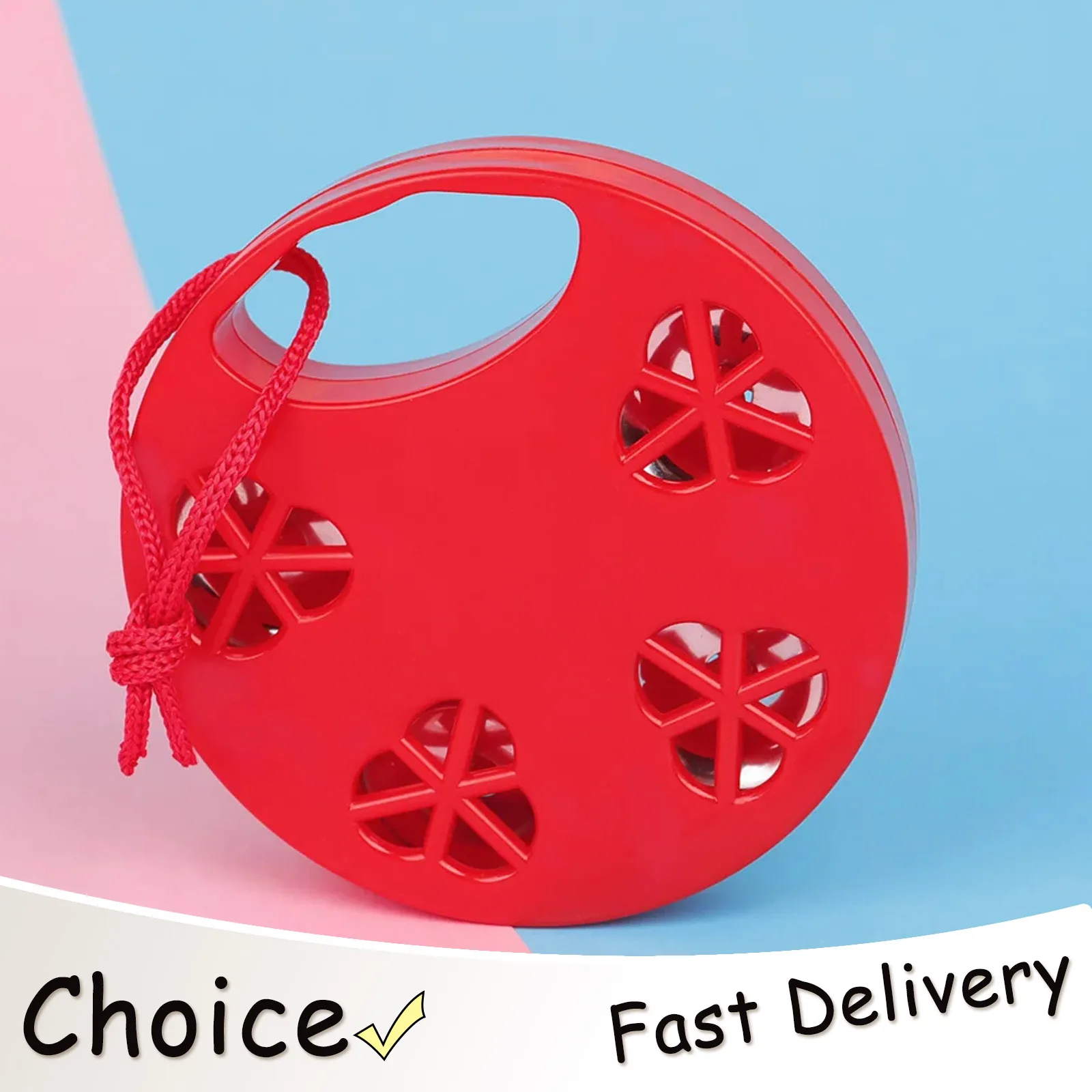 IRIN Orff Hand Drums Freestyle Handheld Tambourine Percussion Instrument Portable Musical Gift Children's Enlightenment
