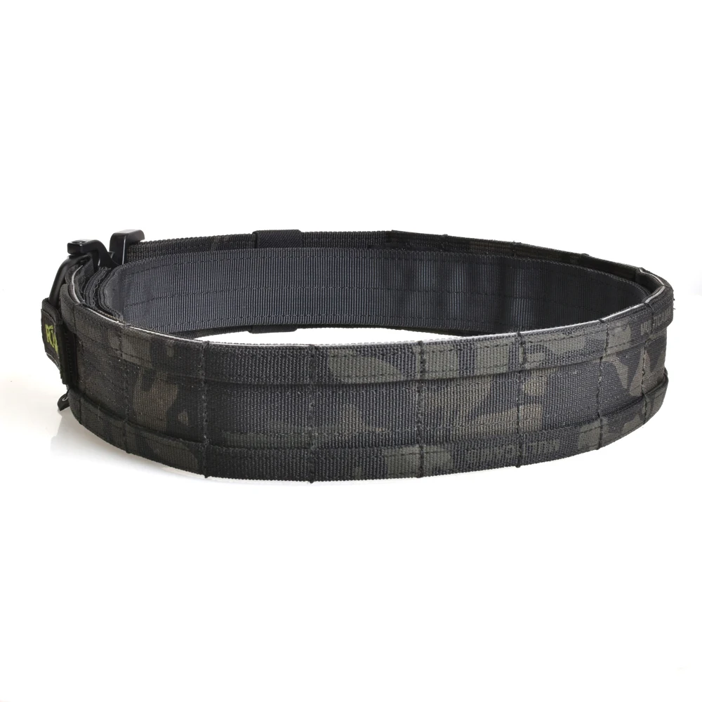 50cm 2 inch Width Ronin Style Tactical Molle Belt Outdoor Hunting Double Layer Belt Molle System Belt
