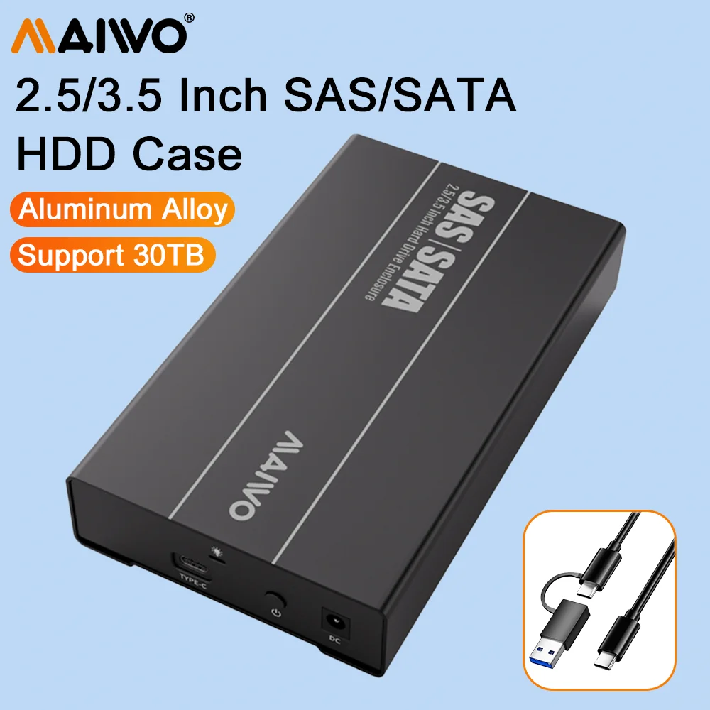 carcasa-externa-para-disco-duro-maiwo-sas-sata-de-25-35-pulgadas-caja-para-disco-duro-sas-sata-base-de-conexion-sata-a-tipo-c-compatible-con-discos-hdd-ssd-de-hasta-30-tb