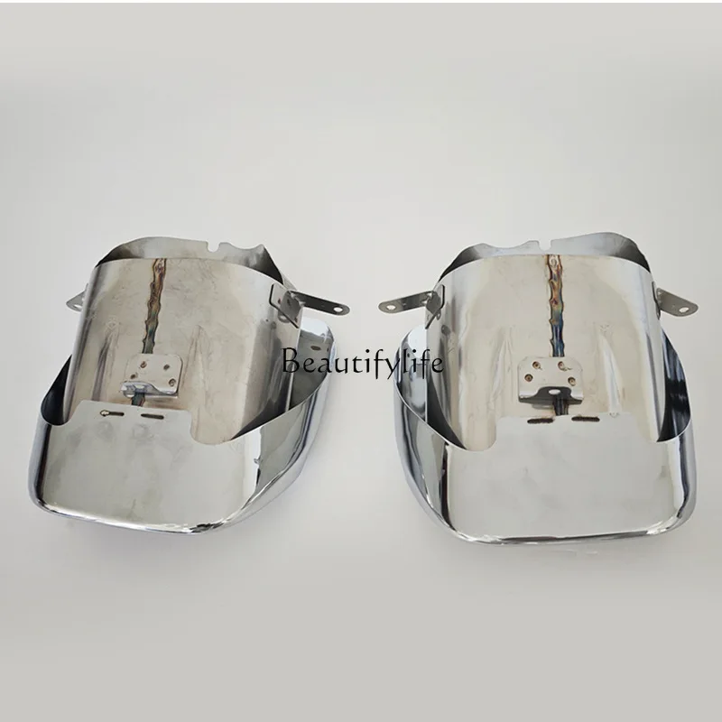 *parts and accessoriesApplicable to the tail throats on the left and right sides, thickened iron material electroplating outer a